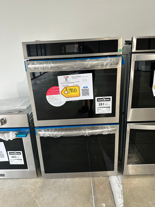 NEW DOUBLE ELECTRIC WALL OVEN WITH TOTAL CONVECTION MODEL: GCWD3067AF WOV11178S