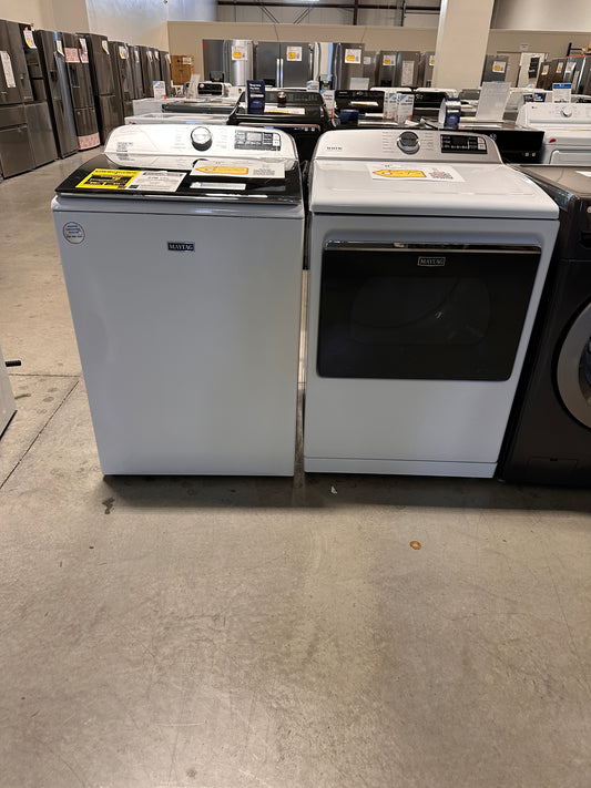 GREAT NEW MAYTAG LAUNDRY SET - TOP LOAD WASHER ELECTRIC DRYER - WAS13200 DRY12480