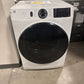 GE - 7.8 Cu. Ft. 10-Cycle Gas Dryer - White on White  MODEL:GFD55GSSNWW   DRY12501