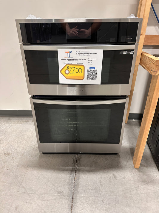 GREAT NEW SAMSUNG COMBINATION WALL OVEN WITH MICROWAVE MODEL:NQ70CG600DSRAA  WOV11193