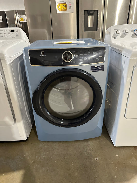 GREAT GLACIER BLUE ELECTRIC DRYER WITH STEAM MODEL: ELFE7437AG DRY12153S