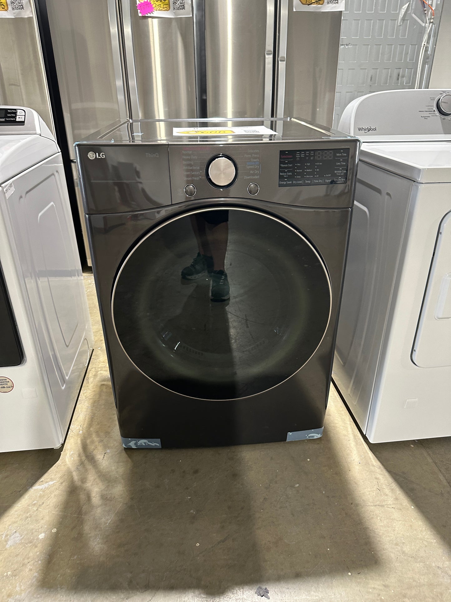 GREAT NEW STACKABLE GAS DRYER MODEL: DLGX4001B DRY12167S