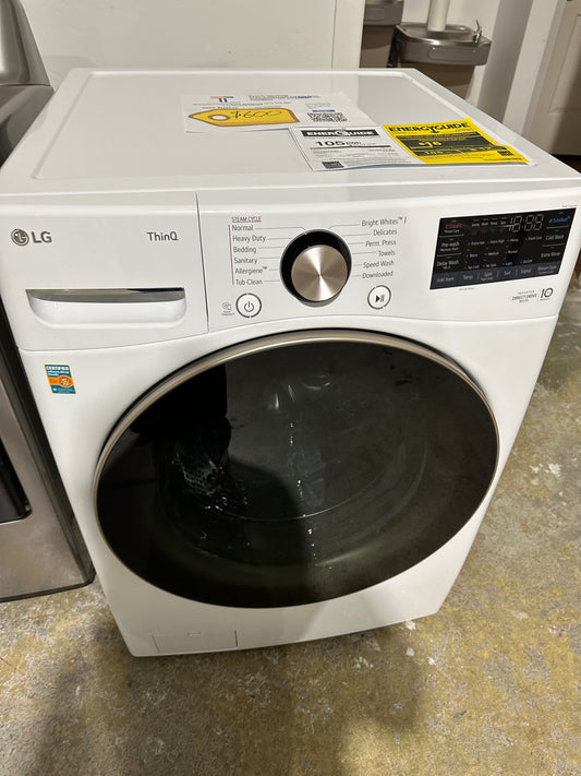 BRAND NEW LG STACKABLE SMART FRONT LOAD WASHER MODEL: WM4000HWA WAS12150S