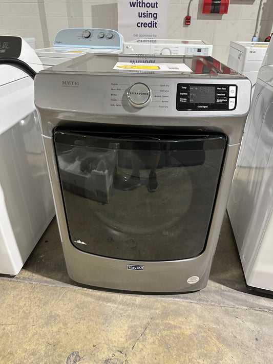 GREAT NEW MAYTAG STACKABLE ELECTRIC DRYER MODEL: MED5630HC DRY12188S