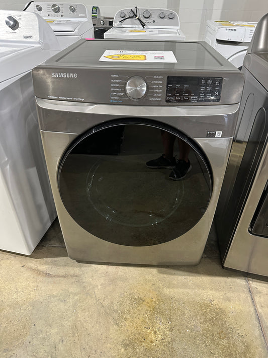 GREAT NEW SAMSUNG SMART ELECTRIC DRYER MODEL: DVE45B6300P DRY12181S