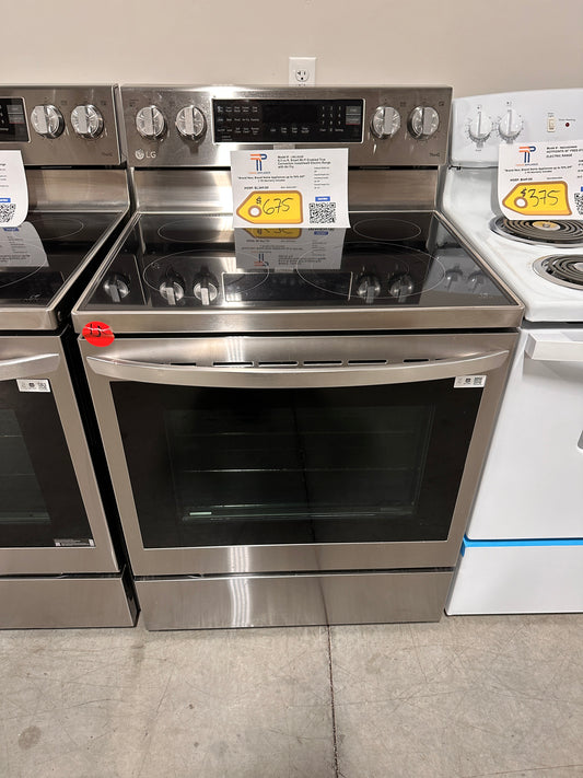 NEW LG 6.3 CU FT ELECTRIC RANGE with EASY CLEAN MODEL: LREL6325F  RAG11867