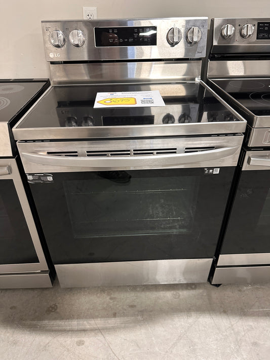 NEW LG ELECTRIC CONVECTION RANGE WITH EASY CLEAN MODEL: LREL6323S  RAG11889