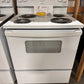 NEW HOTPOINT 4 BURNER WHITE RANGE MODEL: RBS330DRWW  RAG11870