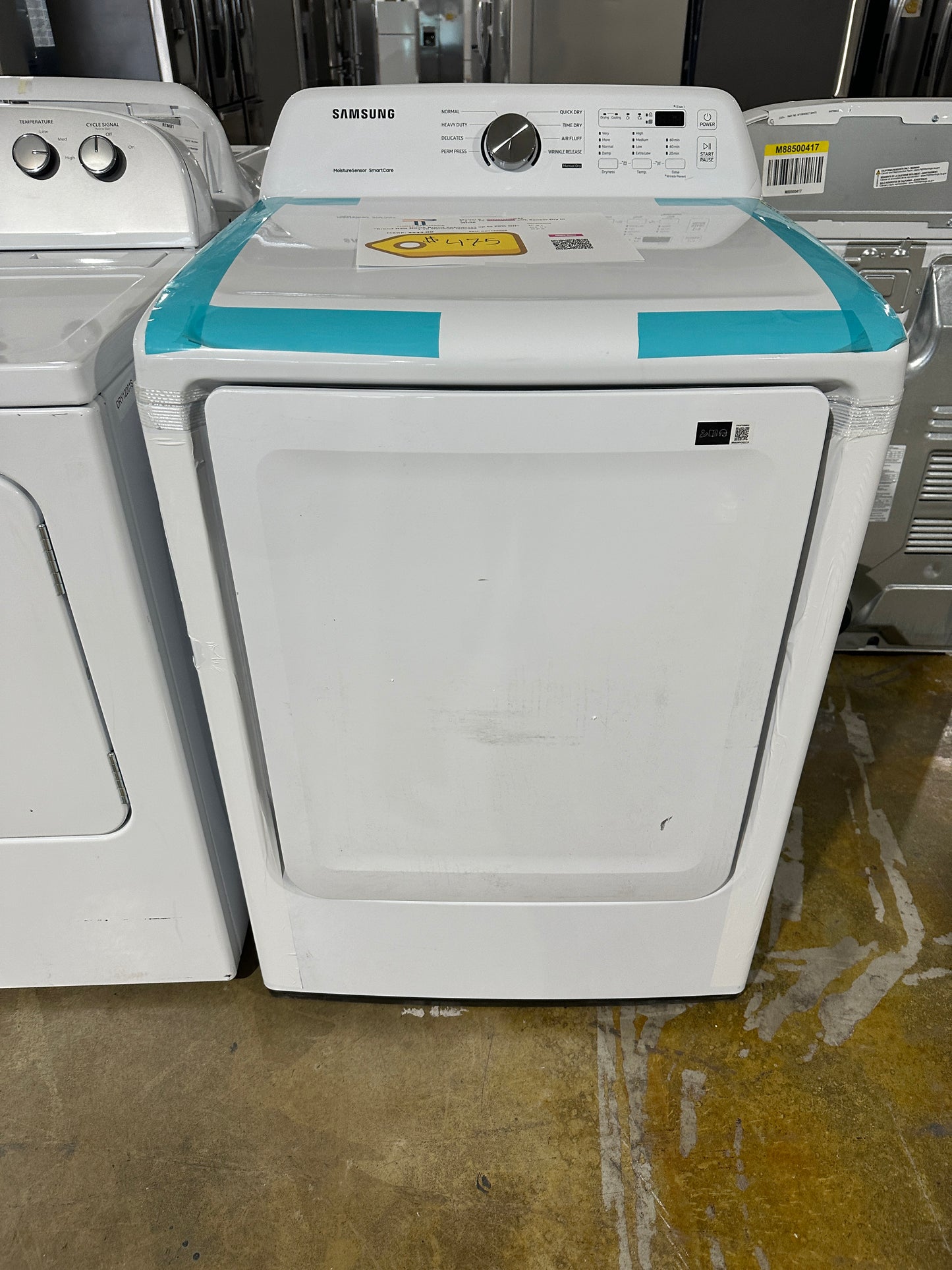 BRAND NEW SAMSUNG ELECTRIC DRYER MODEL: DVE45T3200W DRY12200S