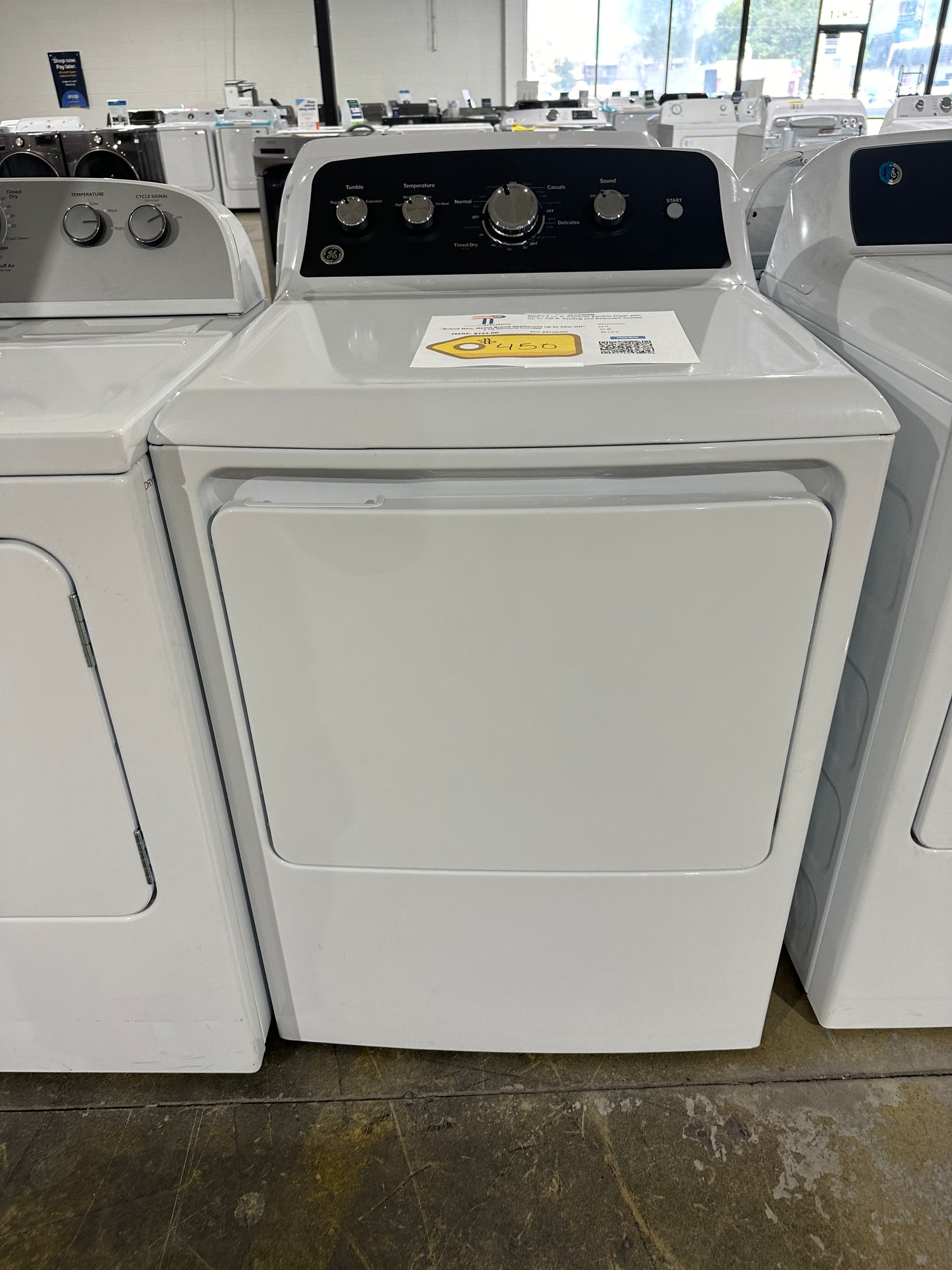 GREAT NEW GE ELECTRIC DRYER MODEL: GTD48EASWWB DRY12198S