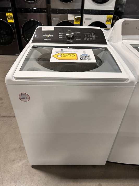 TOP LOAD WASHER with REMOVABLE AGITATOR - MODEL: WTW5057LW WAS13298