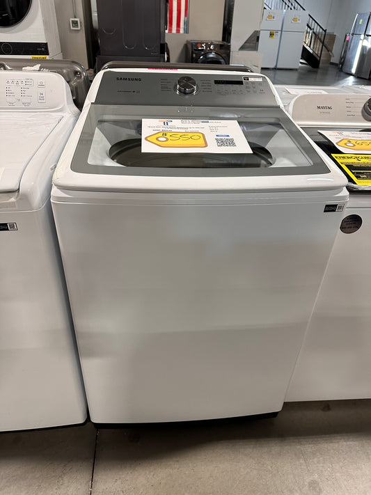 TOP LOAD SAMSUNG WASHER WITH ACTIVE WATERJET MODEL: WA50R5200AW WAS13299