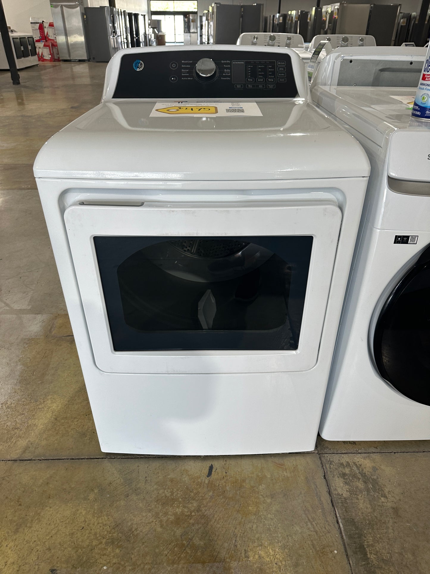 GREAT NEW GE ELECTRIC DRYER with SENSOR DRY MODEL: GTD58EBSVWS DRY12208S