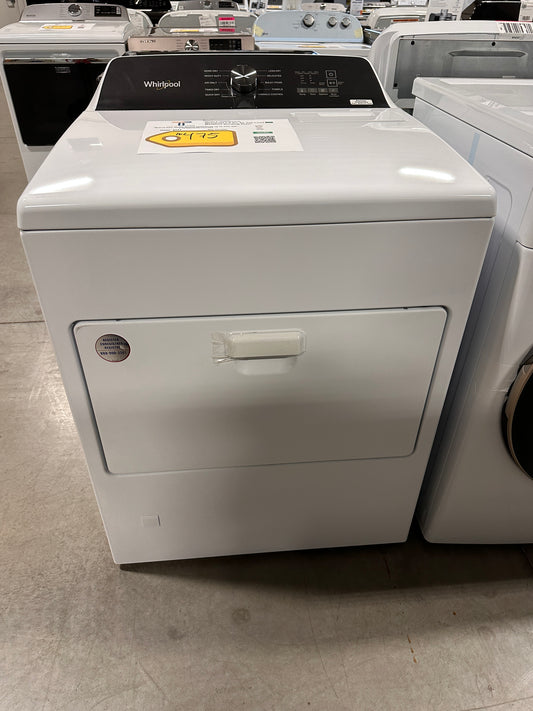 NEW WHIRLPOOL GAS DRYER MODEL: WGD5010LW DRY12584