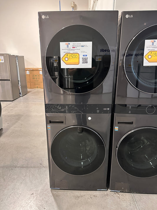 GREAT NEW LG SMART WASHTOWER MODEL: WKEX300HBA WAS13308