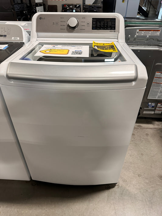 SMART LG TOP LOAD WASHER MODEL: WT7405CW WAS13302