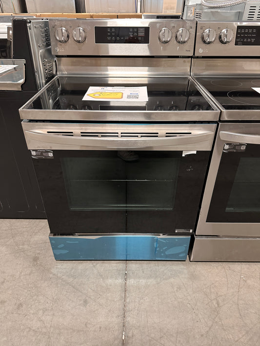 NEW LG ELECTRIC CONVECTION RANGE WITH EASY CLEAN MODEL: LREL6323S RAG11896