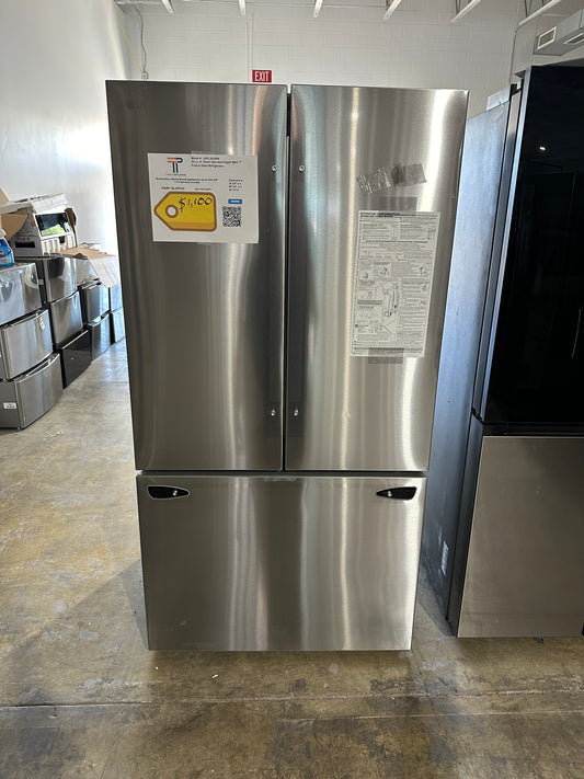 NEW LG STANDARD-DEPTH MAX FRENCH DOOR SMART REFRIGERATOR MODEL: LRFLS3206S REF13457S