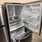 GREAT NEW BOTTOM FREEZER LG REFRIGERATOR MODEL: LRDCS2603S REF13221