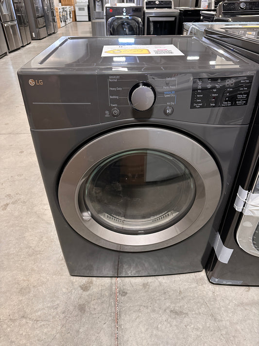 DISCOUNTED NEW LG MIDDLE BLACK ELECTRIC DRYER MODEL: DLE3470M DRY12604