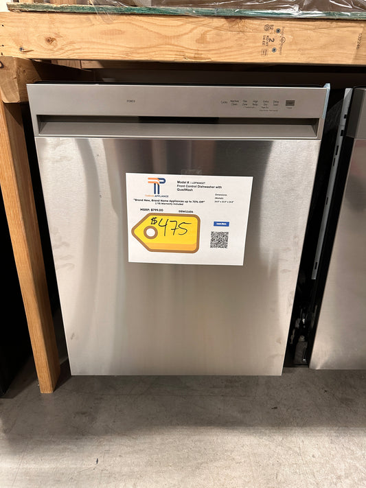 GREAT NEW LG DISHWASHER with STAINLESS STEEL TUB MODEL: LDFN3432T DSW11656