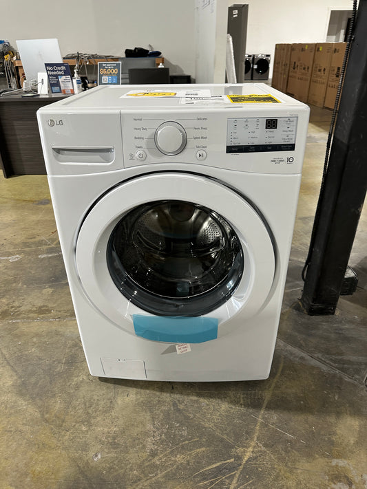 BRAND NEW LG STACKABLE FRONT LOAD WASHER MODEL: WM3400CW WAS12244S