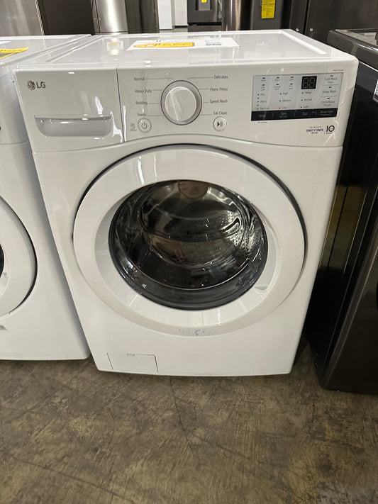 GORGEOUS NEW LG STACKABLE WASHER MODEL: WM3400CW WAS12125S