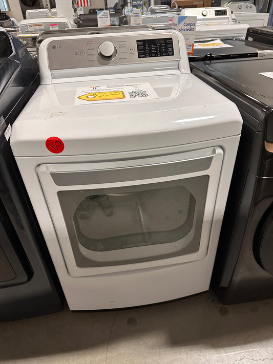 GREATLY DISCOUNTED NEW LG GAS DRYER with EASYLOAD DOOR MODEL: DLG7401WE DRY12583