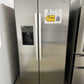 SIDE-BY-SIDE GE REFRIGERATOR with EXTERNAL ICE and WATER DISPENSER MODEL: GSS25GYPFS REF13595S