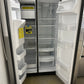 SIDE-BY-SIDE GE REFRIGERATOR with EXTERNAL ICE and WATER DISPENSER MODEL: GSS25GYPFS REF13595S