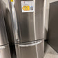 GREAT NEW BOTTOM FREEZER LG REFRIGERATOR MODEL: LRDCS2603S REF13221