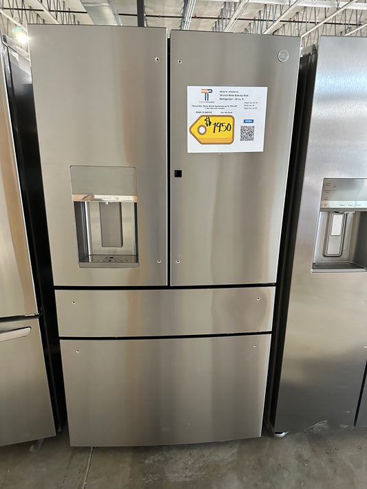 NEW GE PROFILE FRENCH DOOR SMART REFRIGERATOR MODEL: PVD28BYNFS REF13568S