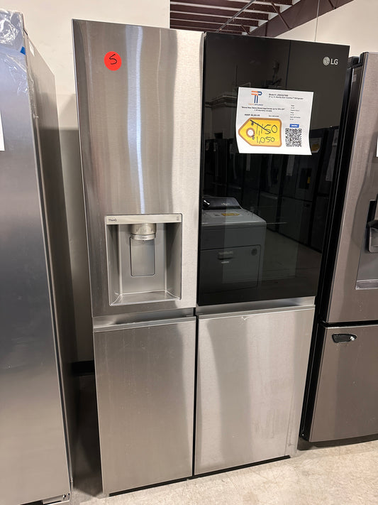 CRAFT ICE MAKING LG SIDE BY SIDE REFRIGERATOR MODEL: LRSOS2706S REF13180