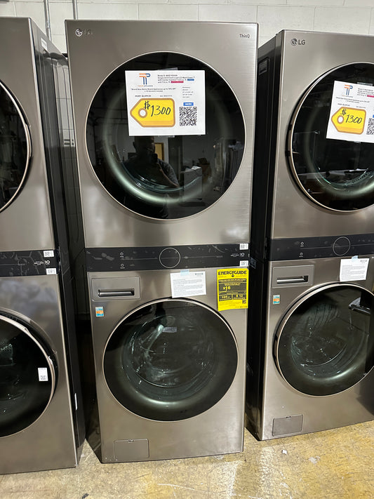 GREAT NEW SMART FRONT LOAD WASHER ELECTRIC DRYER WASHTOWER MODEL: WKE100HVA WAS12151S