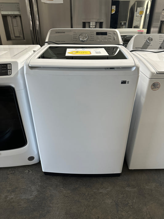 GREAT NEW SAMSUNG SMART TOP LOAD WASHER MODEL: WA47CG3500AW WAS12262S