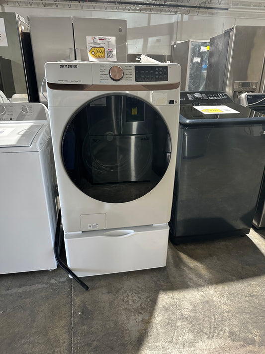 GREAT NEW SAMSUNG FRONT LOAD WASHER WITH STEAM MODEL: WF50BG8300AE WAS12268S