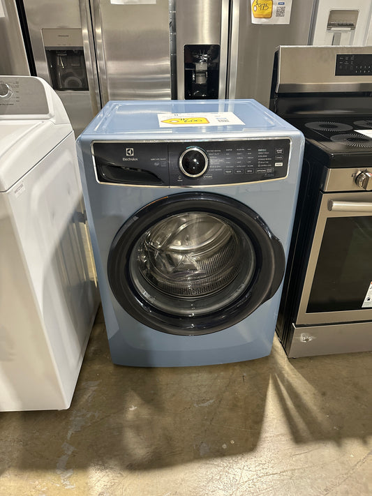 GREAT NEW GLACIER BLUE FRONT LOAD WASHER MODEL: ELFW7437AG WAS12261S