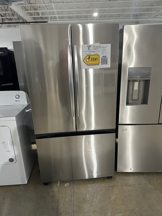 GREAT NEW SAMSUNG FRENCH DOOR SMART REFRIGERATOR MODEL: RF32CG5100SR REF13571S
