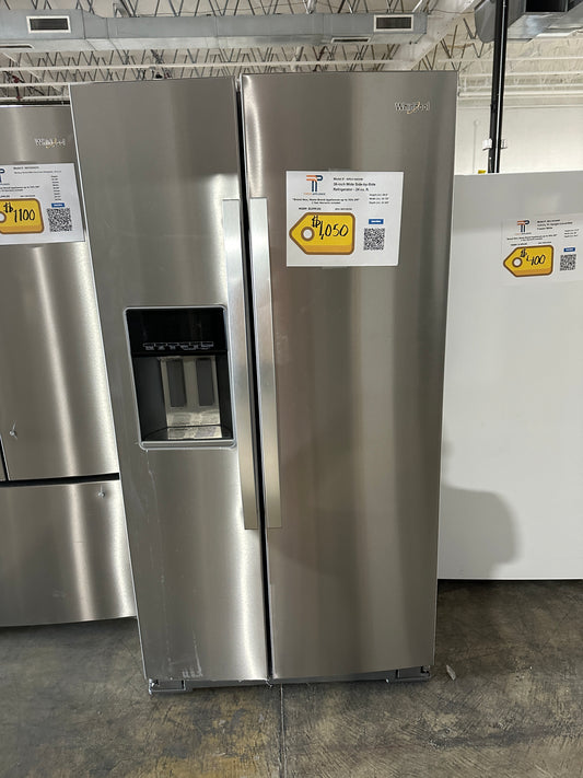 GREAT NEW WHIRLPOOL SIDE-BY-SIDE REFRIGERATOR MODEL: WRS588FIHZ REF13570S