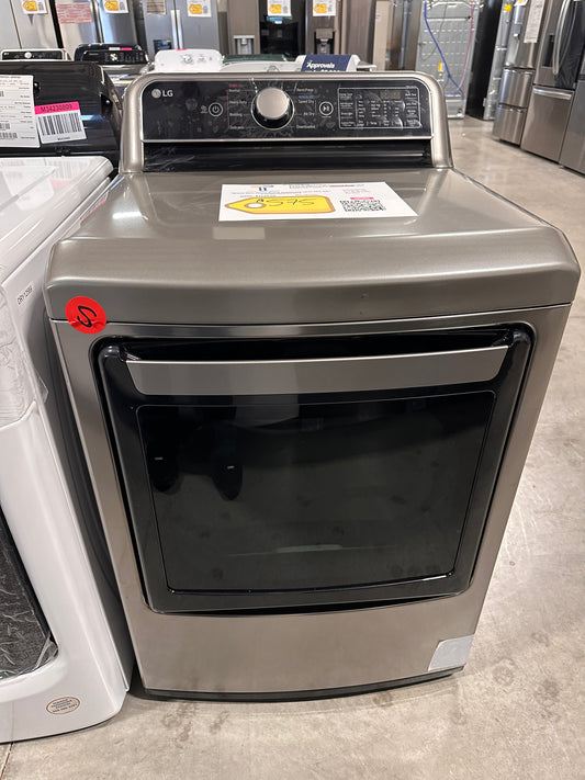 REDUCED PRICE EASYLOAD DOOR LG SMART ELECTRIC DRYER MODEL: DLE7400VE DRY12623
