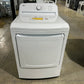 GREAT NEW LG 7.3 CU FT ELECTRIC DRYER MODEL: DLE6100W DRY12185S