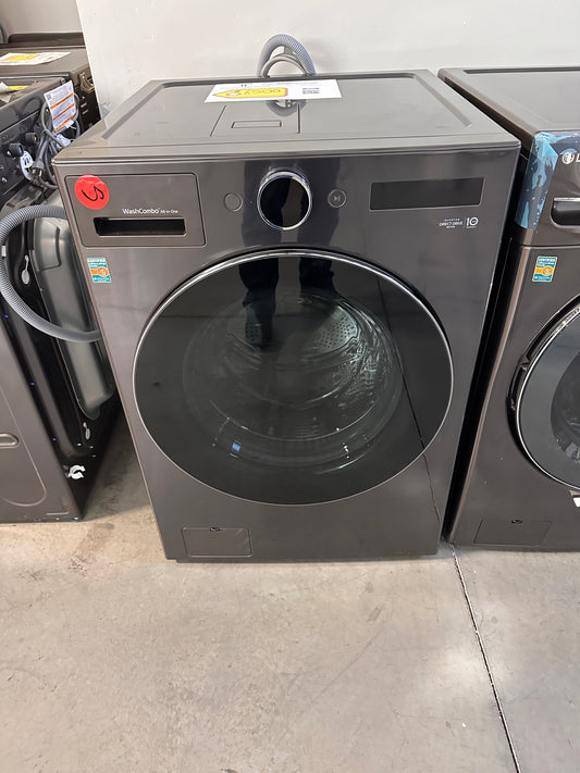 BRAND NEW BEAUTIFUL BLACK STEEL LG ALL IN ONE WASHER DRYER COMBINATION MODEL: WM6998HBA WAS13327
