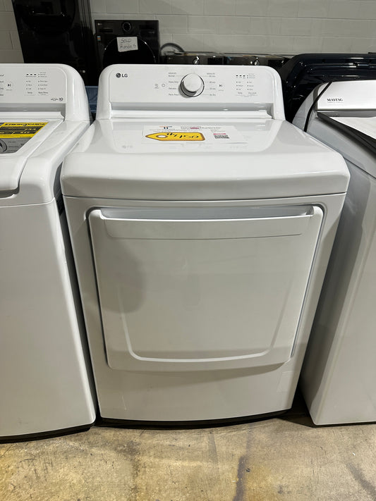 GREAT NEW LG ELECTRIC DRYER WTH SENSOR DRY MODEL: DLE6100W DRY12231S