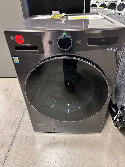 BEAUTIFUL LG EXTRA LARGE CAPACITY ALL IN ONE ELECTRIC WASHER DRYER COMBO MODEL: WM6998HBA WAS13328