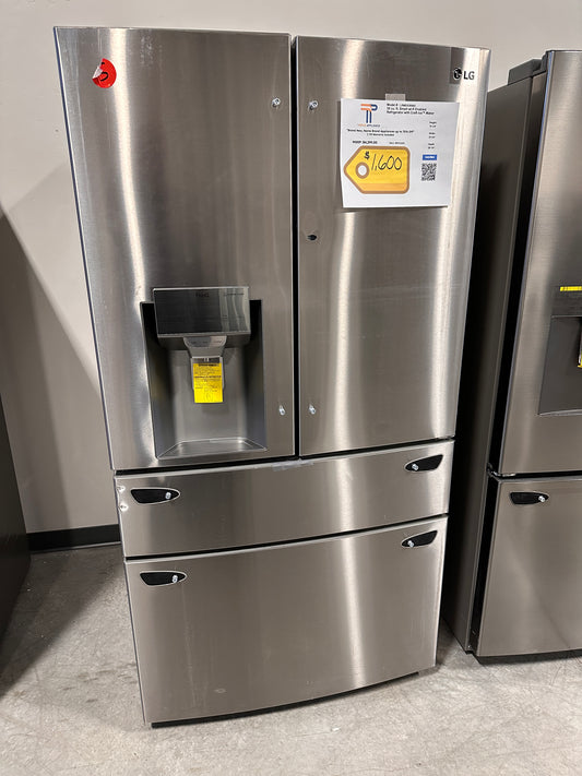 NEW LG DOOR-IN-DOOR SMART REFRIGERATOR MODEL: LRMDS3006S REF13251