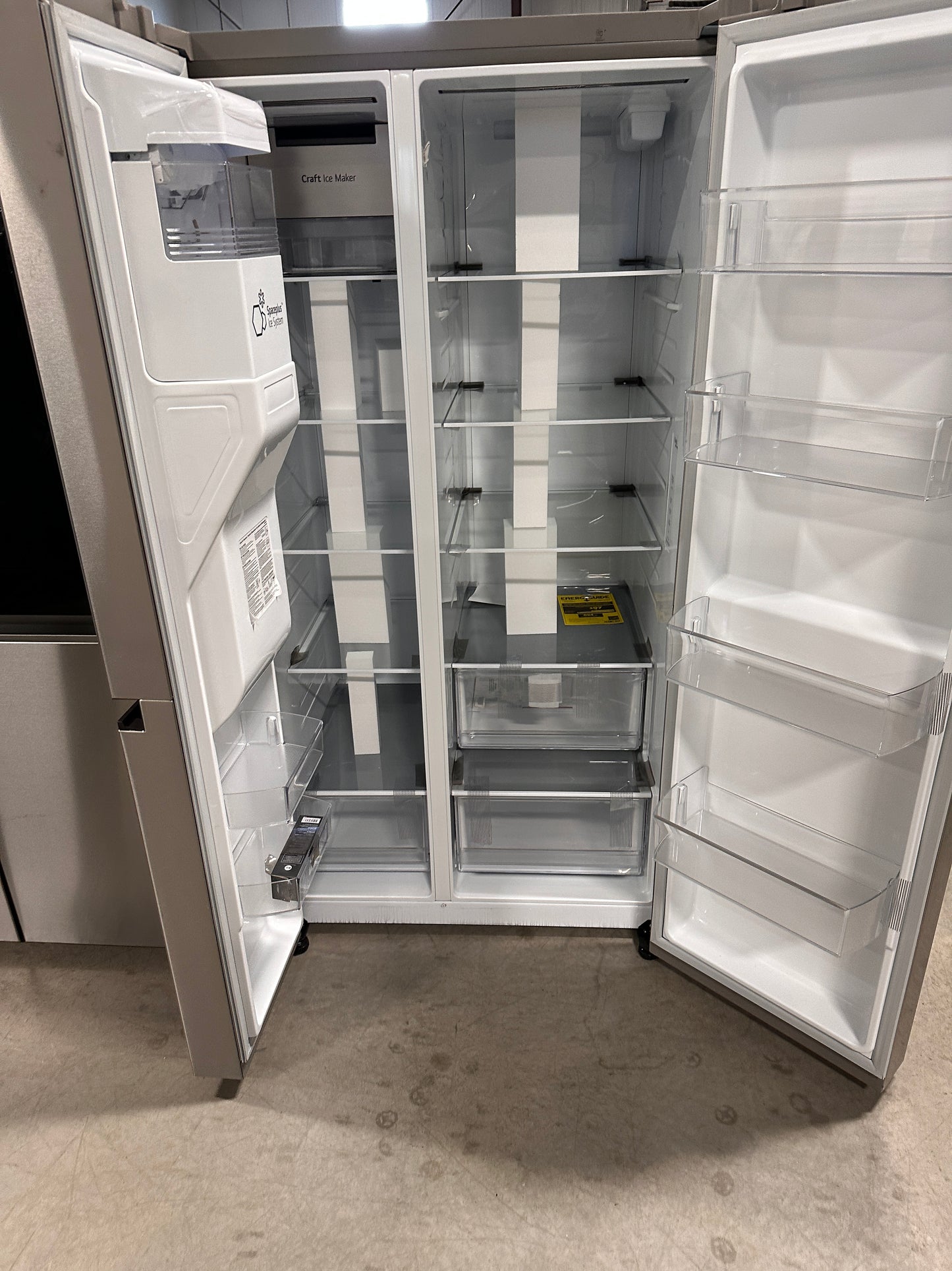 COUNTER DEPTH SMART LG REFRIGERATOR MODEL: LHSXS2706S REF13242