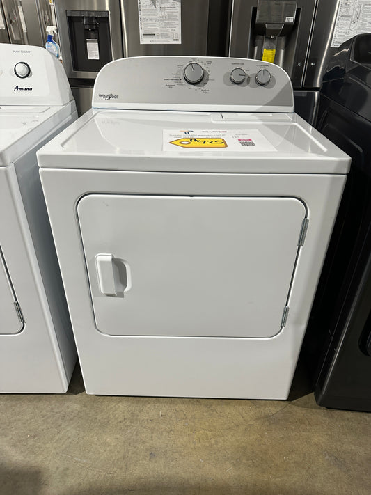 Electric Dryer with AutoDry Drying System - White MODEL: WED4815EW DRY12004S