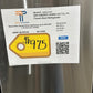 New GE - 24.7 Cu. Ft. French Door Refrigerator - Stainless Steel MODEL: GNE25JYKFS REF13699S