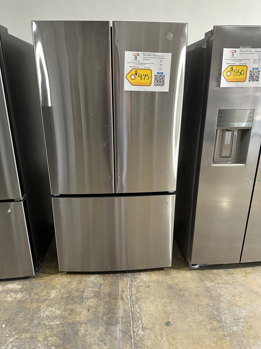 GREAT NEW GE FRENCH DOOR REFRIGERATOR with INTERNAL WATER DISPENSER MODEL: GNE27JYMFS REF13689S