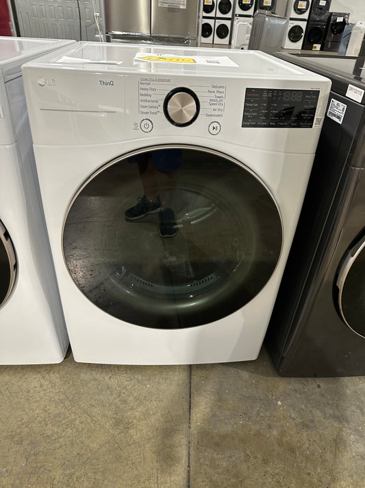 GREAT NEW LG SMART STACKABLE ELECTRIC DRYER MODEL: DLEX4000W DRY12010S